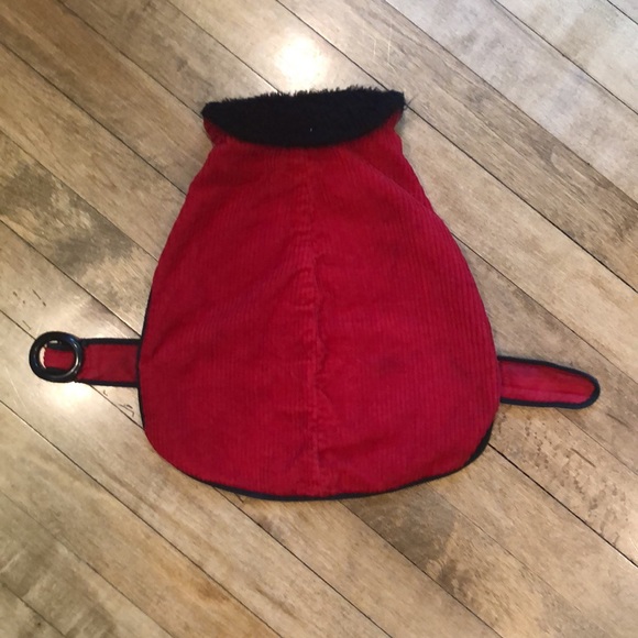 Vintage Red Corduroy Dog Jacket - XS - Picture 3 of 9